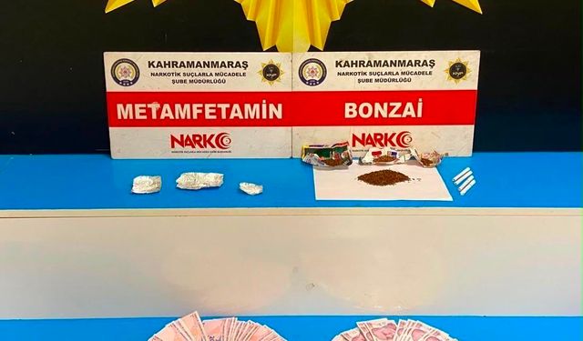 Kahramanmaraş’ta narkotik operasyonlarında 6 şüpheli tutuklandı