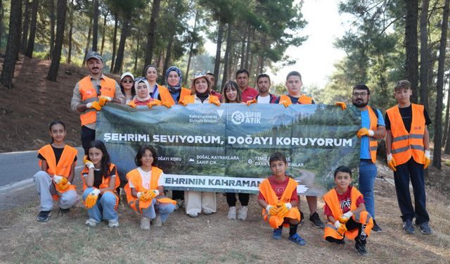 Büyükşehir ve Çevre Gönüllüleri Doğa İçin El Ele