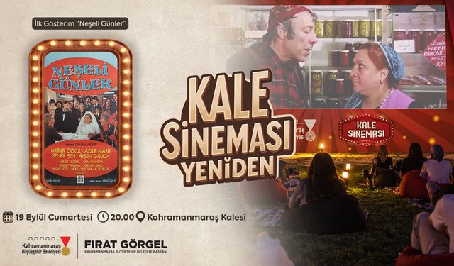 Büyükşehir’den Açık Hava Sinemasına Davet!
