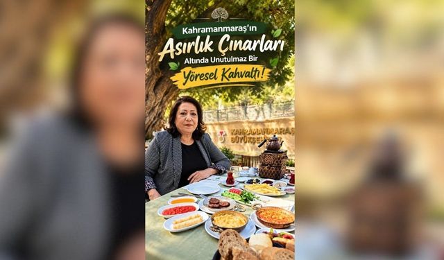 Kahramanmaraş'ta ailelerin uğrak noktası Çınaraltı Çay Bahçesi
