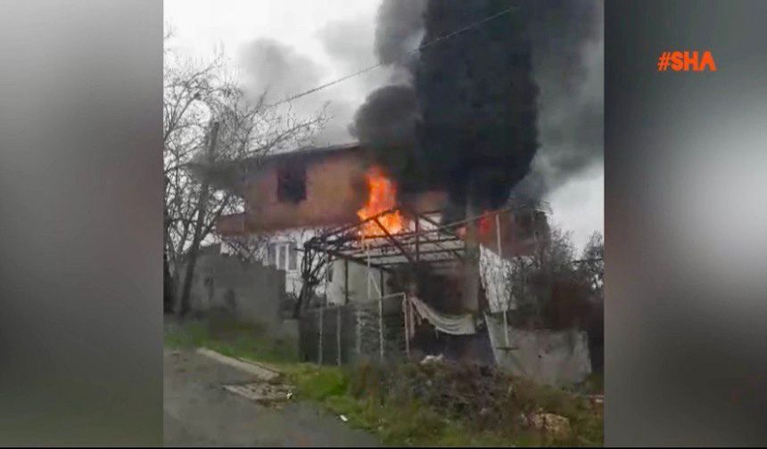 Kahramanmaraş'ta ikamet yangını
