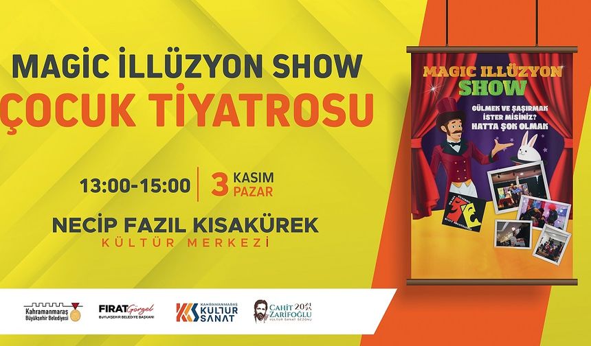 “Magic İllüzyon Show” Çocukları Bekliyor!