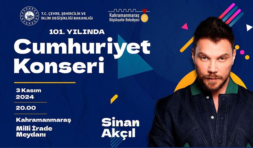 Sinan Akçıl, Cumhuriyet Konserinde Sahne Alacak!