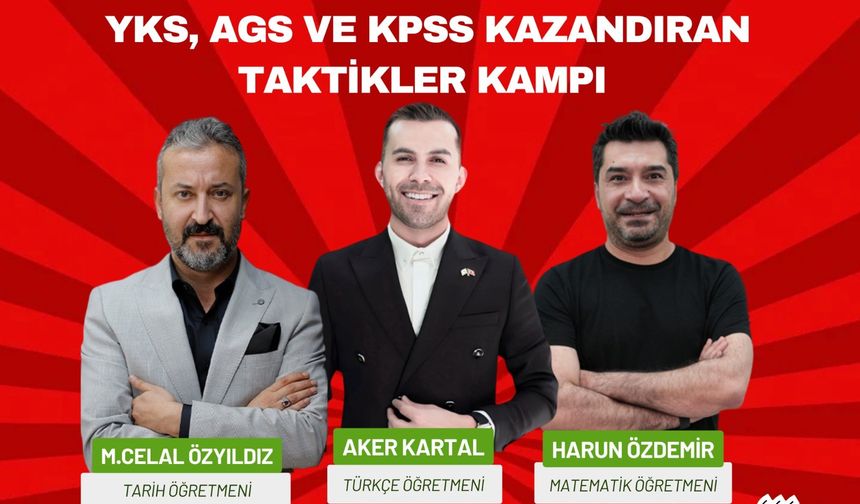 Hocalar Onikişubat’a Kamp Kuruyor!
