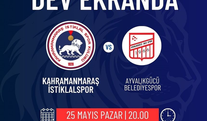 İstiklalspor’un Final Maçı Dev Ekranda Canlı Yayınlanacak