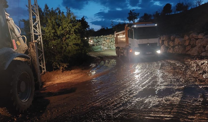 Dulkadiroğlu Belediyesi’nden Yağış Sonrası Hizmet Seferberliği