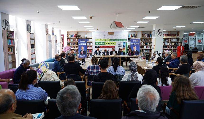 Şiir Dolu Bir Buluşma: Arif Eren Kitabı Okurlarla Buluştu