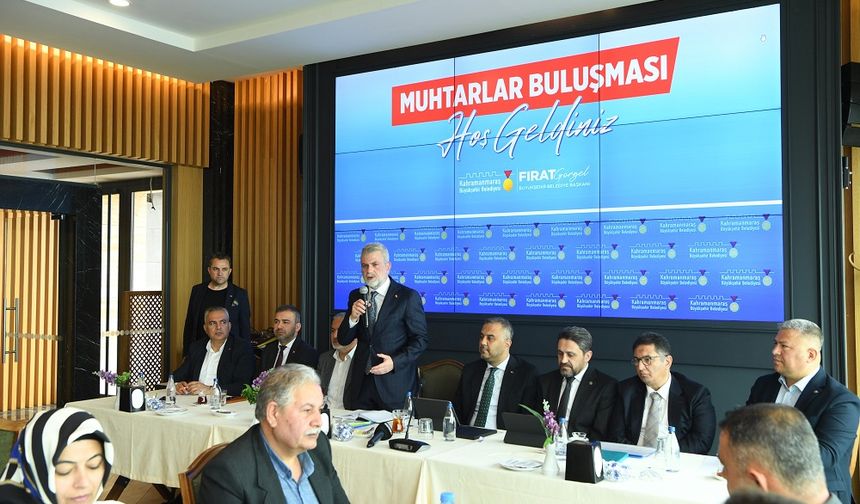 Başkan Görgel, Muhtarlarla İstişareleri Sürdürmeye Devam Ediyor
