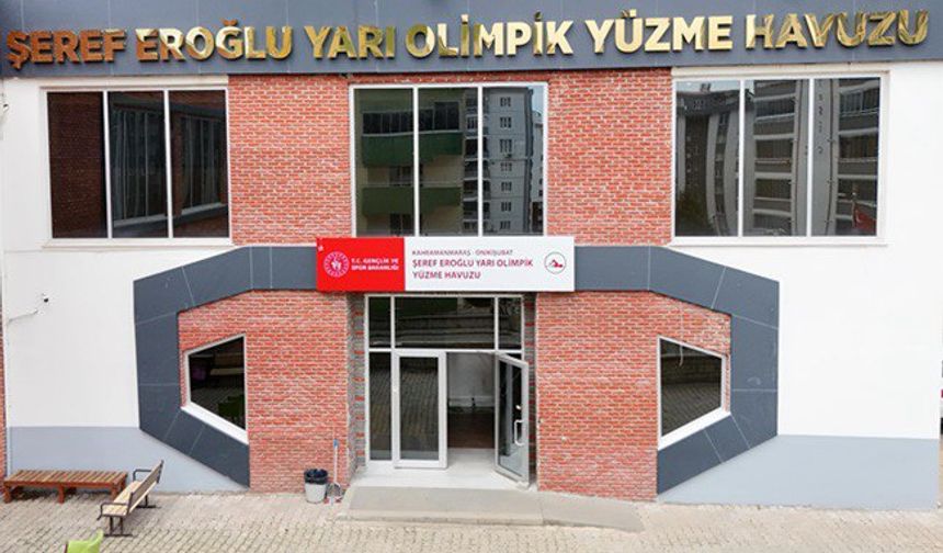 Şeref Eroğlu Yüzme Havuzu Yeniden Hizmete Açıldı