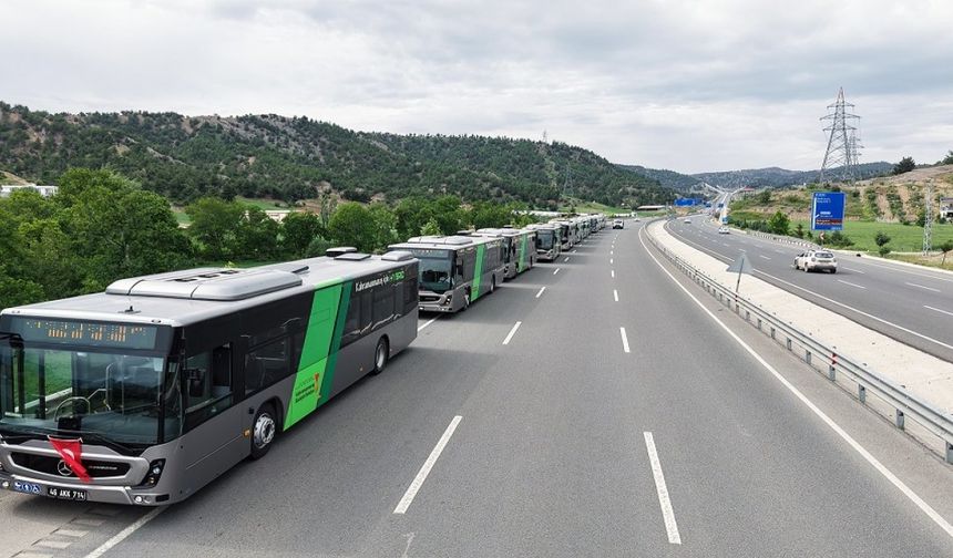 Kurban Bayramı Süresince Belediye Otobüsleri Ücretsiz, 11.250 Biniş Gerçekleşti