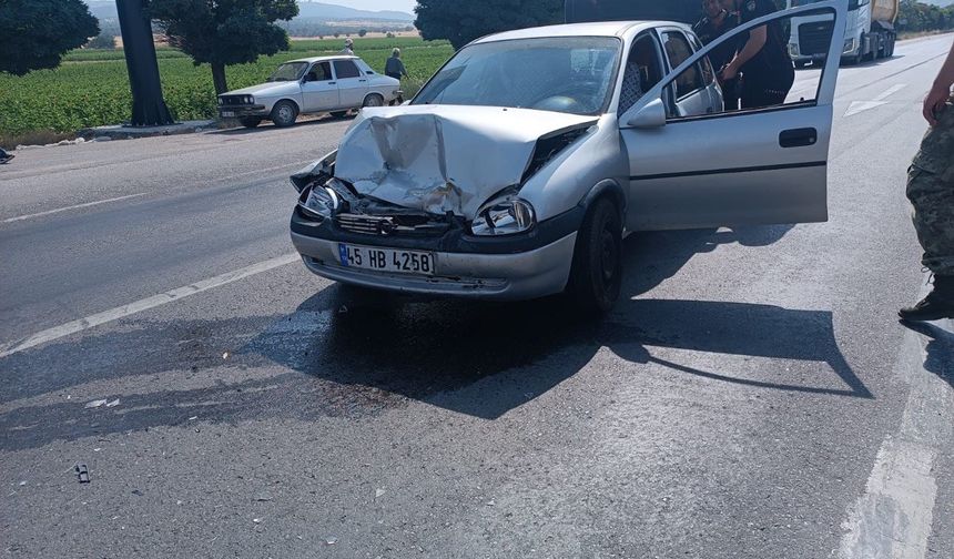 Kahramanmaraş’ta otomobil traktör römorkuna çarptı: 1 yaralı