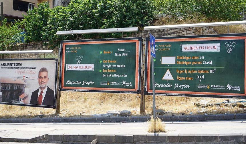Kahramanmaraş’ta LGS Öncesi Her Köşede Bir Bilgi!