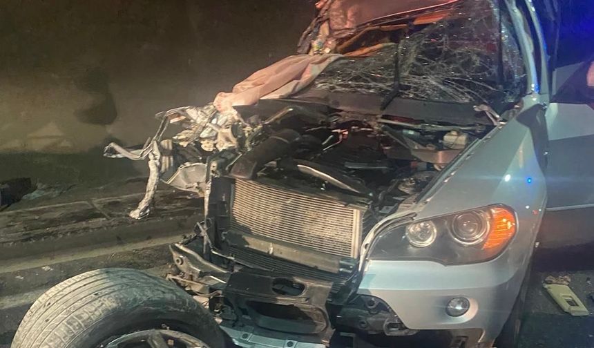 Kahramanmaraş’ta jip kamyona arkadan çarptı: 1’i ağır 3 yaralı