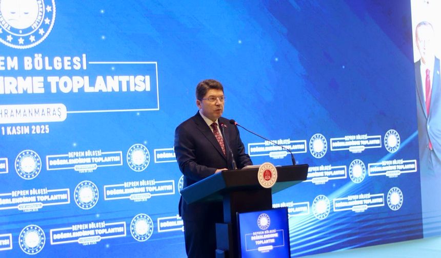 Adalet Bakanı Yılmaz Tunç, Kahramanmaraş’ta gündemi değerlendirdi