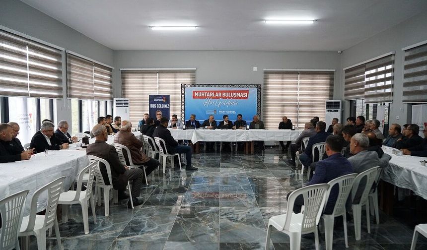 Muhtarlar Buluşması Andırın’da…