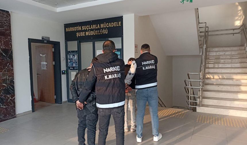 Kahramanmaraş’ta Narkotik ve Kaçakçılık Operasyonu: 5 gözaltı