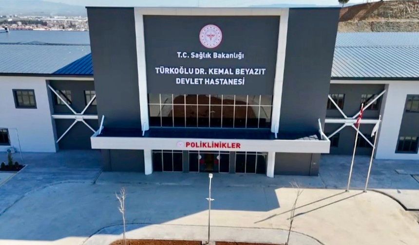 Türkoğlu Devlet Hastanesinde 10 Ayda 306 Bin Hastaya Sağlık Hizmeti