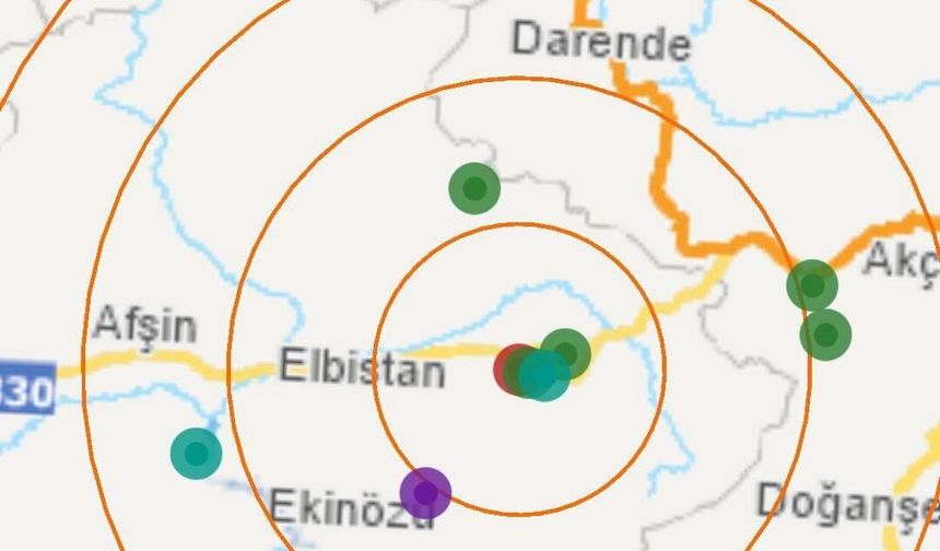 Kahramanmaraş’ta 4.7 şiddetinde deprem