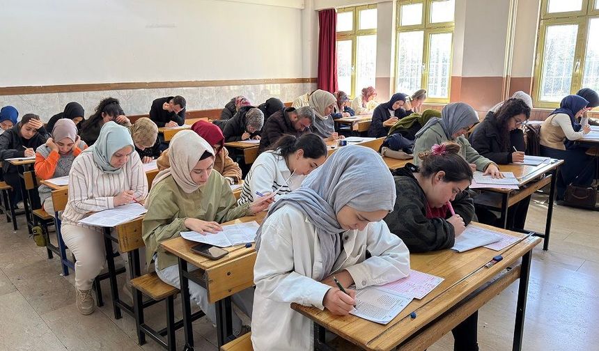 Pusula Maraş’ın Deneme Sınavına Yoğun İlgi…