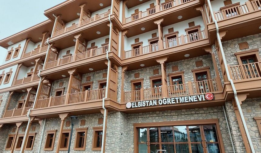 Elbistan Öğretmenevi Açıldı…