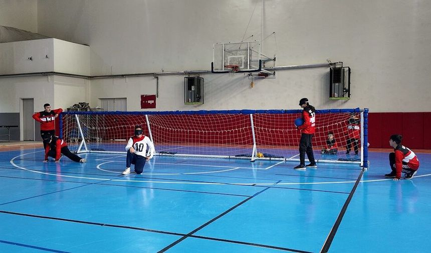Gaziantepli Sporcular Goalball Sahasına Hayran Kaldı!