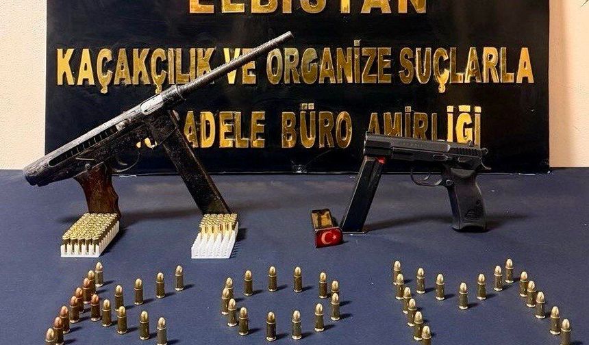 Kahramanmaraş’ta suikast silahı ele geçirildi