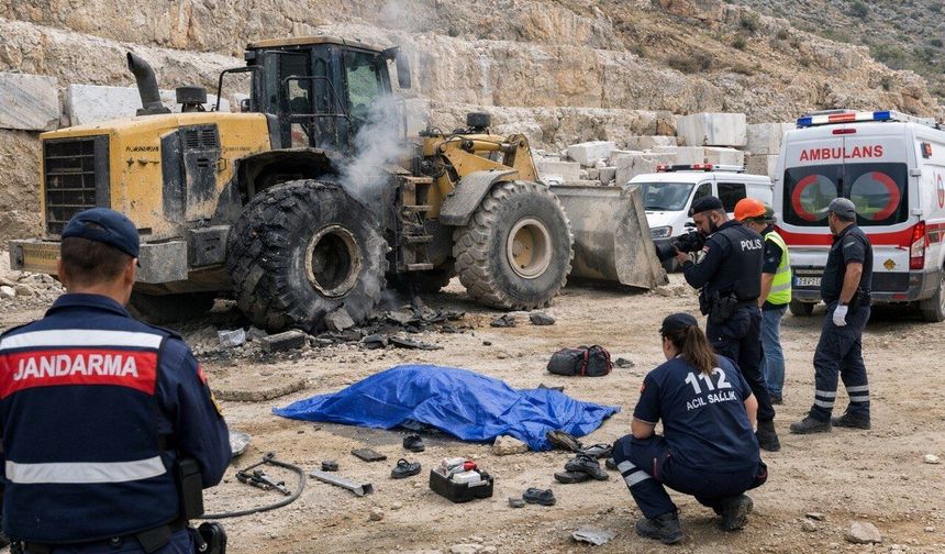 Kahramanmaraş’ta mermer ocağında patlama: 1 ölü