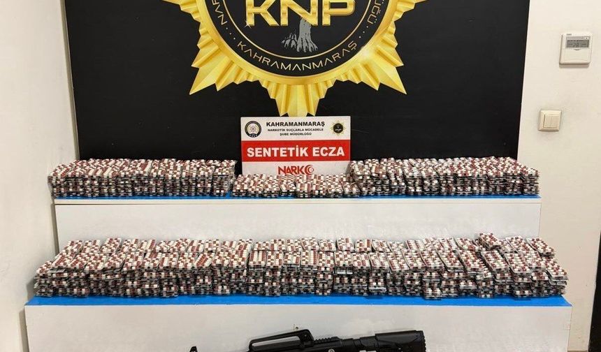 Kahramanmaraş’ta Narkotik Operasyonu: 3 Tutuklama