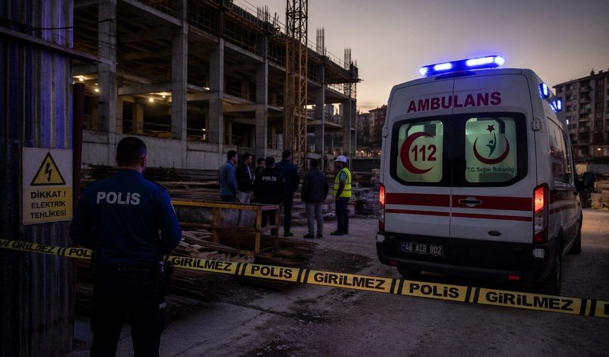 Kahramanmaraş’ta elektrik akımına kapılan işçi hayatını kaybetti