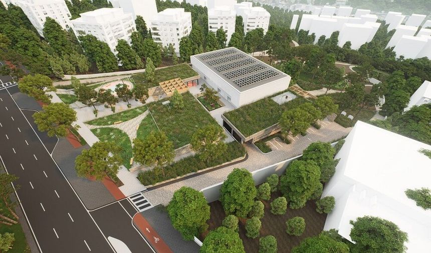 Kahramanmaraş’ın Yeni Nesil Gençlik ve Spor Kompleksi Hızla Yükseliyor