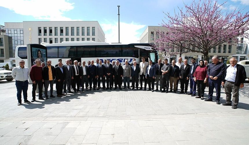 Çiftçiler Konya Tarım Fuarı’na Uğurlandı!
