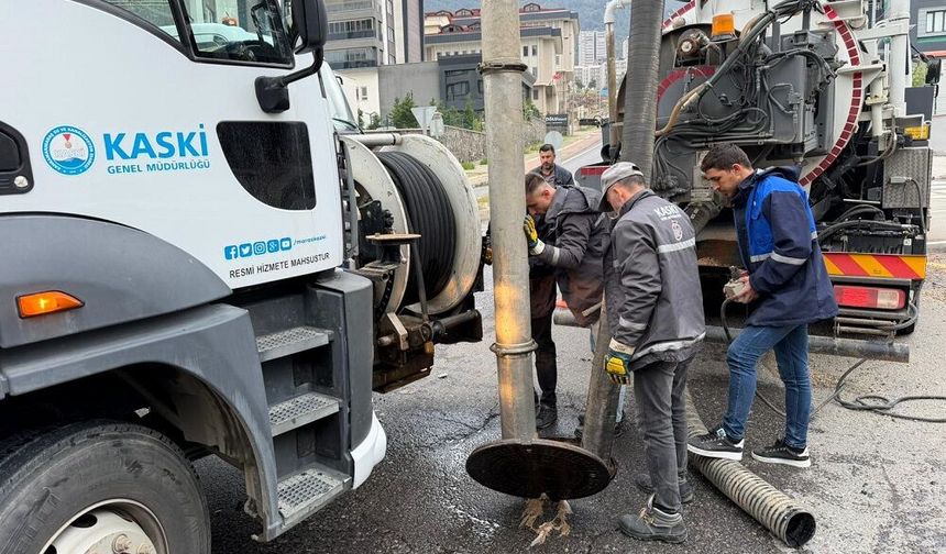 Aşırı Yağış Alan Bölgelerde Yoğun Mesai