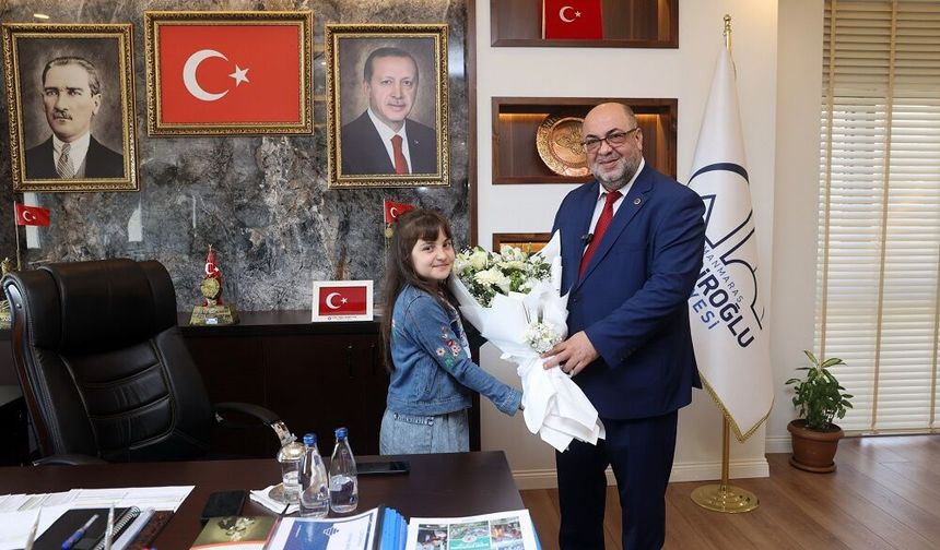 Dulkadiroğlu’nda Başkanlık Makamı Ecrin Nisanur Aşgan’a Emanet Edildi