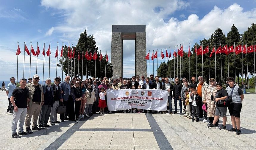 Şehit Aileleri Tarihle Buluştu