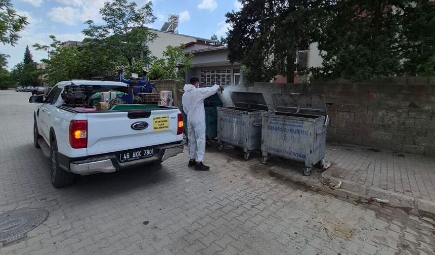Temizlik ve İlaçlama Aralıksız Sürüyor…