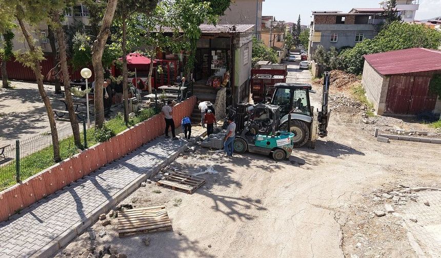 Dulkadiroğlu Egemenlik Mahallesi’nde Yenileme Çalışması
