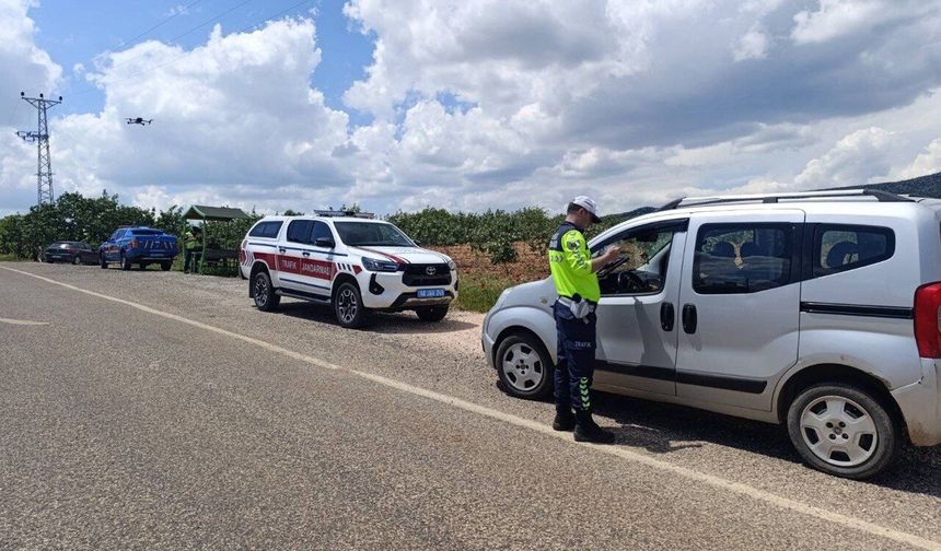 Kahramanmaraş’ta Bayram Trafiğine Jandarma Denetimi
