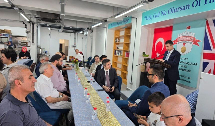 Londra’da Kahramanmaraşlılar Bayramlaştı
