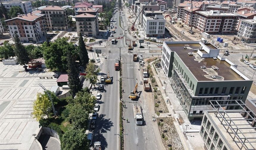 Azerbaycan Bulvarı’nda Güçlü Altyapı İçin Yoğun Mesai