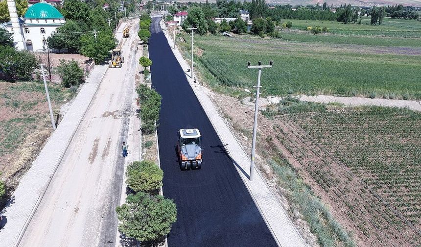 Elbistan İğde’de Yürüyüş Yolu Tamam, Asfalt Başladı