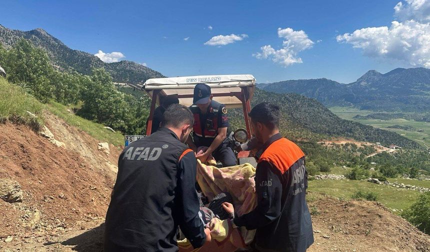 Kahramanmaraş’ta Ayağı Kırılan Yaşlı Kadın İçin Ekipler Seferber Oldu