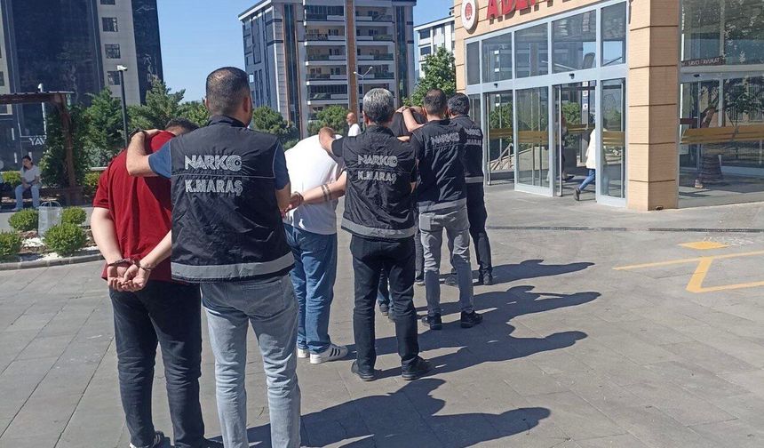 Kahramanmaraş’ta Rekor Uyuşturucu Operasyonu: 195 Bin 440 Sentetik Hap Ele Geçirildi, 3 Tutuklama
