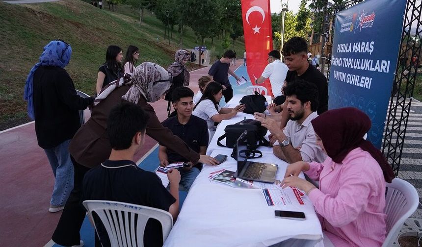 Pusula Maraş’ın Gençlik Toplulukları Büyük İlgi Gördü