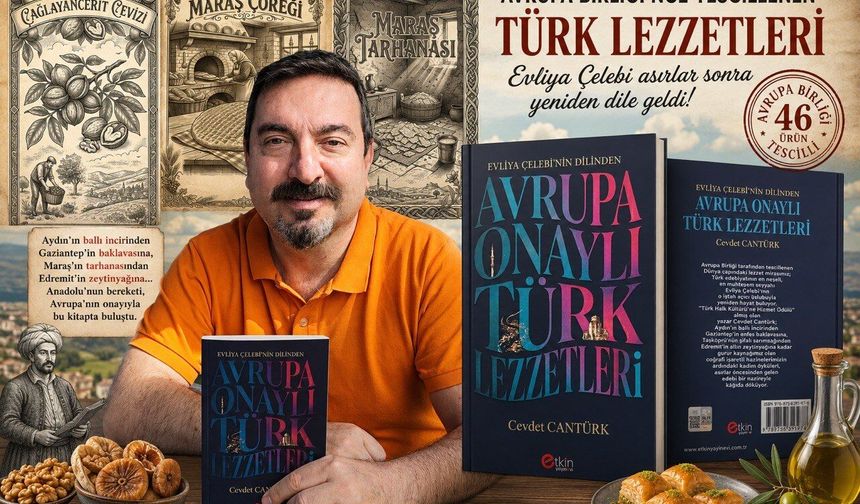 Avrupa Birliği tescilli Türk lezzetleri kitap oldu