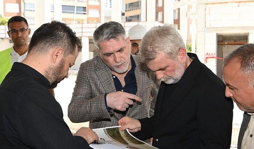 Başkan Görgel; “Türkiye’ye Örnek Olacak Gençlik ve Spor Merkezimiz Hızla Yükseliyor”