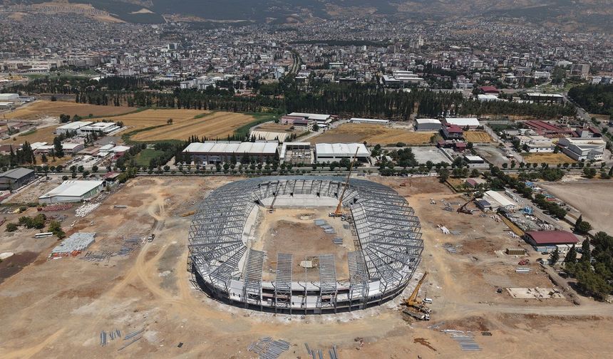 Şehrin Yeni Spor Üssünde Adım Adım Sona Doğru