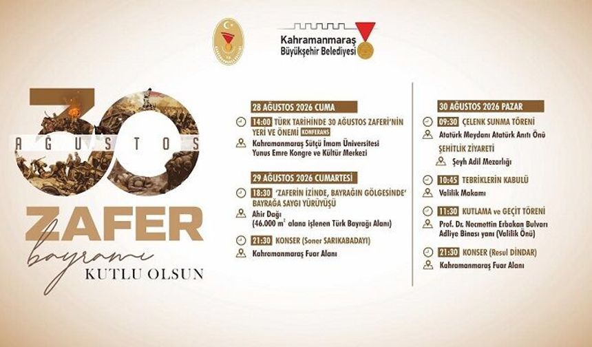 Zafer Bayramı Coşkusunu Birlikte Yaşayalım