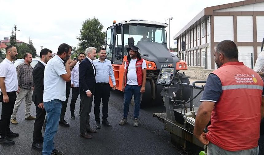 Başkan Görgel; “Afşin’imizin Ulaşımını İyileştirecek Yatırımlarımızı Sürdürüyoruz”
