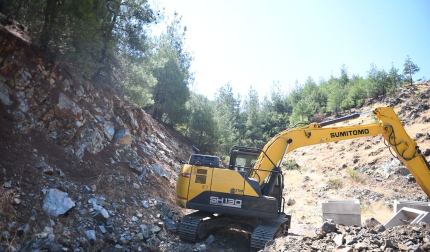 Türkoğlu Büyük İmalı Mahallesi’nde Yeni İçmesuyu Hattı