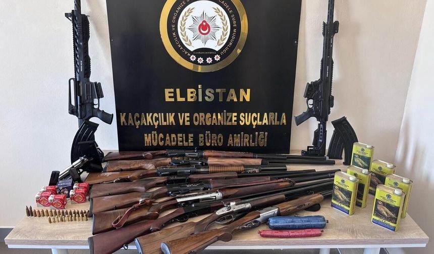 Elbistan’da Silah Operasyonu: 1 Tutuklama